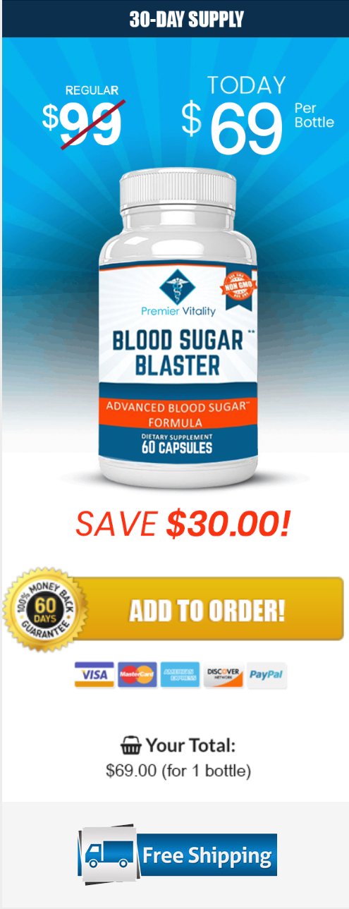 Blood Sugar Blaster - 1 Bottle